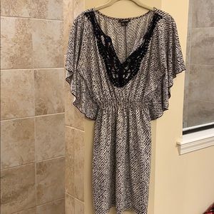 Black and white dress